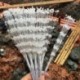 Ezüst 10PCS Pearl gyöngyös DIY menyasszonyi csokrok Esküvői party dekoráció fehér rózsaszín ezüst Új