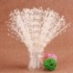 Rózsaszín 10PCS Pearl gyöngyös DIY menyasszonyi csokrok Esküvői party dekoráció fehér rózsaszín ezüst Új