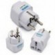 Hot UK US AU az EU Power Wall Converter Travel adapter adapterhez