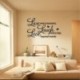 29 Vinyl Art Otthoni szoba DIY Decor Idézet Wall Decal matricák Hálószoba eltávolítható falfestmény