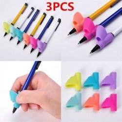 * 1 3Pcs / Véletlenszerű beállítás 3PCS / Set gyermek ceruzatartó toll író segédeszköz fogantyú korrekciós eszköz