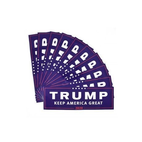 * 2 10Pcs Blue Trump 2020 Bump ... Csináld Amerikát nagyszerűen a Hat Trump kupakokhoz MAGA Baseball Cap támogatás Trump