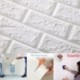 30 * 60 cm-es PE hab hab fehér tégla mintás matrica vinil falfestmény fal matricák lakberendezési DIY