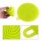 Zöld Szilikonos edénymosogató szivacsos súroló konyha Tiszta antibakteriális eszköz konyha