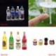 2 * 4x 1/6 1/12 Dollhouse miniatűr palackozott ásványvíz jam skála modell lakberendezés