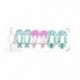 * 4 6Pcs (Medúza   Mernaid   ... 6Pcs lányok baba gyümölcs haj klipek Snaps Hairpin Mini Barrettes haj kiegészítők
