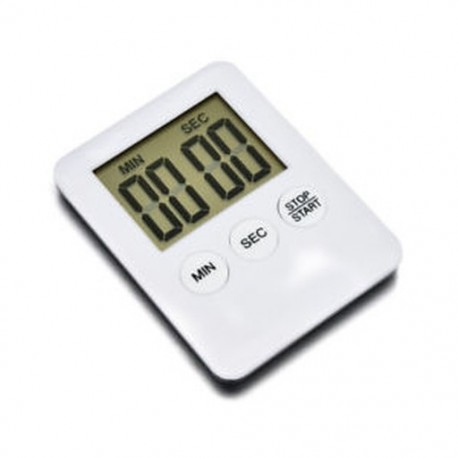 Piros Mágneses nagy LCD digitális konyhai főzési időzítő Count-Down Up Clock Alarm Hot