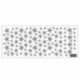 Ezüst 110Pcs több méretű csillag fali matricák Baby Room matricák Art hálószoba Vinyl Decor