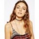 Horgony ELADÓ! Tattoo Choker Stretch nyaklánc fekete Retro Henna rugalmas 80-as évek 90-es évek ékszer