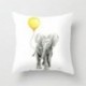 * 5 Sárga lakberendezés Art kanapé kanapé dobja PILLOW COVER Párnahuzat 18x18 &quot