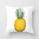 * 4 18x18 &quot sárga lakberendezés dobja PILLOW COVER kanapé derék ágypárna tok