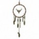Feather Dream Catcher Autó belső kézzel készített otthon Dreamcatcher függő dekoráció JP