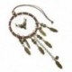 Feather Dream Catcher Autó belső kézzel készített otthon Dreamcatcher függő dekoráció JP