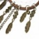 Feather Dream Catcher Autó belső kézzel készített otthon Dreamcatcher függő dekoráció JP