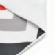 * 2 Modern geometriai poliészter párnahuzat derékvető párnahuzat lakberendezés