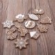 11 PCS Karácsonyi sok gumi baubles Xmas fa függő dísz Xmas dekoráció