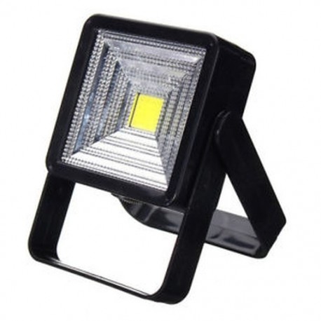 Fekete Solar Powered 15W hordozható LED újratölthető lámpa kültéri kemping udvari lámpa