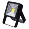 Fekete Solar Powered 15W hordozható LED újratölthető lámpa kültéri kemping udvari lámpa