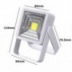 Fekete Solar Powered 15W hordozható LED újratölthető lámpa kültéri kemping udvari lámpa