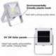 5 Led napelemes izzó Solar Powered 15W hordozható LED újratölthető lámpa kültéri kemping udvari lámpa