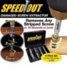 4 in 1 törött csavar károsodáscsavar eltávolító extrakciós fúrószárak Easy Out Stud Set