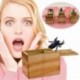 Trick Prank Toy Lifelike SPIDER állat rejtett fa dobozban Meglepetés Shock Joke