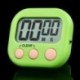 Zöld Nagy digitális LCD konyhai főzés időzítő mágneses visszaszámlálás óra hangos riasztás