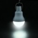 Napelemes tápellátású LED izzó fény 15W hordozható szabadtéri kemping sátor energia lámpa