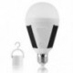 LED napelemes lámpa újratölthető 7W E27 sátor kemping halászati napenergiával működő lámpa