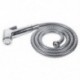 1X WC Shattaf Adapter Spray kézi bidet zuhanyfej fali konzol tömlő készlet