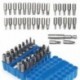 Biztonsági bit 33Pcs Állítsa be a szabotázsprofil Torx csavarhúzóját Csavarkulcs Star Hex tartórúd