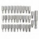 Biztonsági bit 33Pcs Állítsa be a szabotázsprofil Torx csavarhúzóját Csavarkulcs Star Hex tartórúd