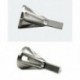 1db sorjázó külső szerszám rozsdamentes acélból Távolítsa el a Burr Silver Drill Bit-et