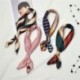 * 10 Elegáns női tér selyem érzi szatén sál vékony retro fej-nyak haj Tie Band