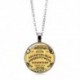 Fekete Halloween jelmez Ouija tábla nyaklánc medál lánc üveg Cabochon Charm JP