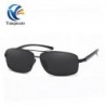 Fekete keret   szürke lencse Unisex polarizált Retro UV400 tükör napszemüveg kültéri sport vezetési szemüveg jp