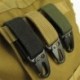 Fekete 1 x Kültéri kemping felszerelés Karabiner katonai csat vadászati felszerelés zár