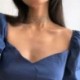 * 1 Ezüst A koreai szexi gyöngyszemcsont lándzsa láthatatlan Choker női lánc nyaklánc ékszer