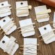 * 8 5Pcs / Set 5db gyöngy hajvágó hajszalag fém fésű Bobby pin Barrette hajcsavar fejdísz JP