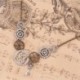 Vintage Retro Steampunk antik bronz felszerelés kulcs medálok nyilatkozat nyaklánc ajándék