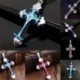 * 16 Ezüst Unisex 925 ezüst rozsdamentes acél kereszt medál lánc nyaklánc női ékszerek