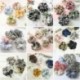 * 2 Világoskék 1db lófarokzsikó nyakkendő Scrunchies Flamingos haj zenekar Rugalmas Scrunchie hajgyűrű