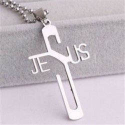 Jeus Silver 316L rozsdamentes acél titán medál női férfi nyaklánc ékszer