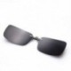 Ezüst Polarizált napszemüveg Flip-up klip vezetési szemüvegek napja éjszakai látás lencse UV400