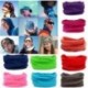 Bor vörös Új pamut cső sál Bandana fej arc maszk nyak Gaiter Snood fejfedők Beanie