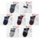 Fekete férfiaknak Férfi női hétköznapi meleg zokni Unisex divat pamut többszínű zokni harisnya