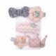 * 4 5Pcs gyerek lányok kézzel készített Bowknot haj klipek Barrette Hairpin haj tartozékok