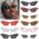 Fekete NŐI VINTAGE CAT EYE SUNGLASSES RETRO kis keret UV400 EYEWEAR FADHION LADIES