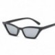 Fekete ezüst NŐI VINTAGE CAT EYE SUNGLASSES RETRO kis keret UV400 EYEWEAR FADHION LADIES
