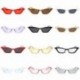 Fekete ezüst NŐI VINTAGE CAT EYE SUNGLASSES RETRO kis keret UV400 EYEWEAR FADHION LADIES
